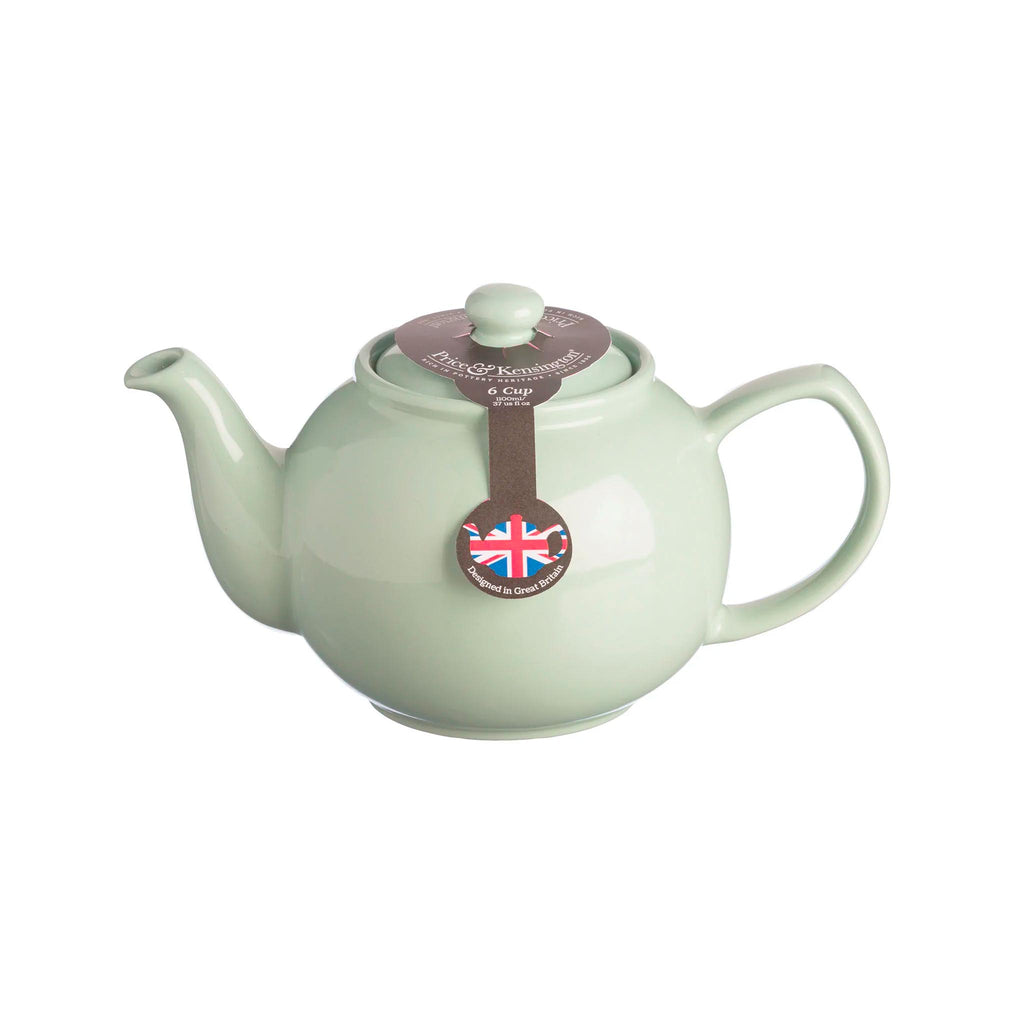Price & Kensington Mint Teapots - 6 cup with branding