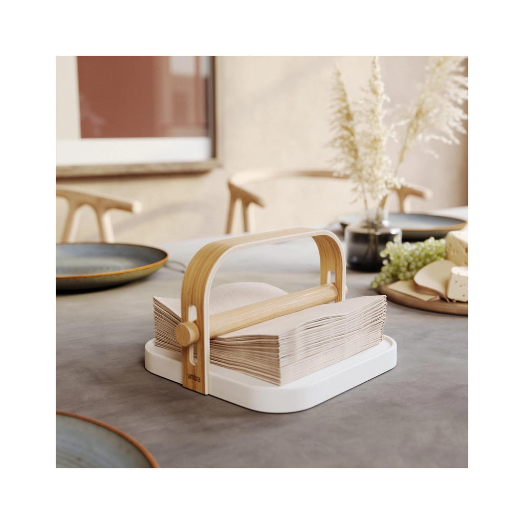 Bellwood Napkin Holder - in use