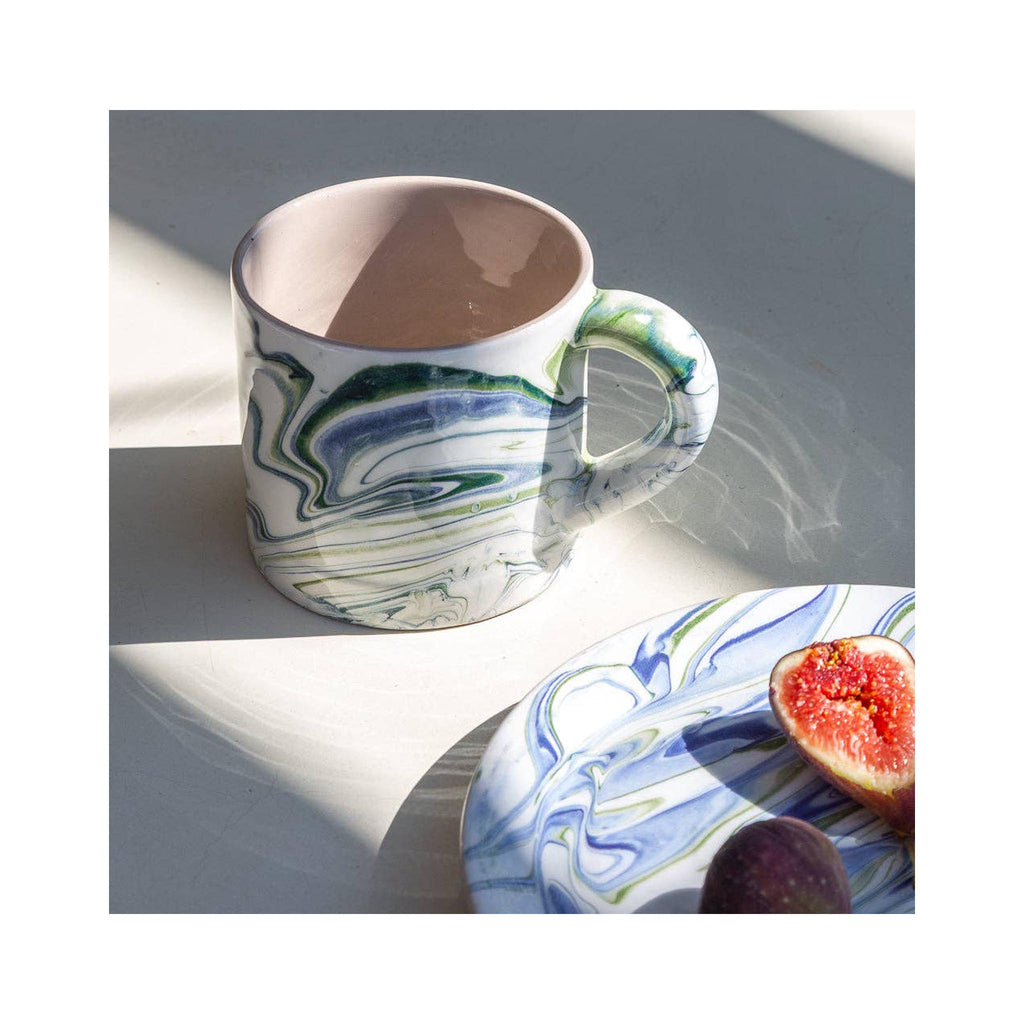 Marbled Ocean Mug