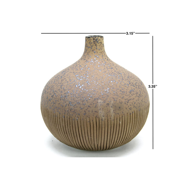 Porcelain Congo Tiny Bulb Vases-Large - dimensions