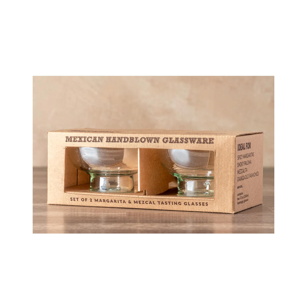Margarita / Mezcal Tasting Glass Set of 2 - Packaging