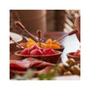 Italian Olivewood Aperitivo Bowl - in use