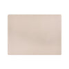 Mattola Bauhaus Leather Look Placemats - Grey Silk