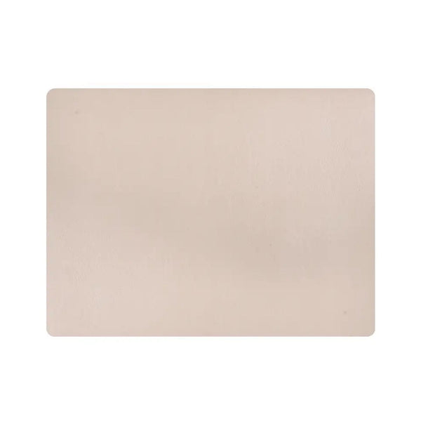 Mattola Bauhaus Leather Look Placemats - Grey Silk