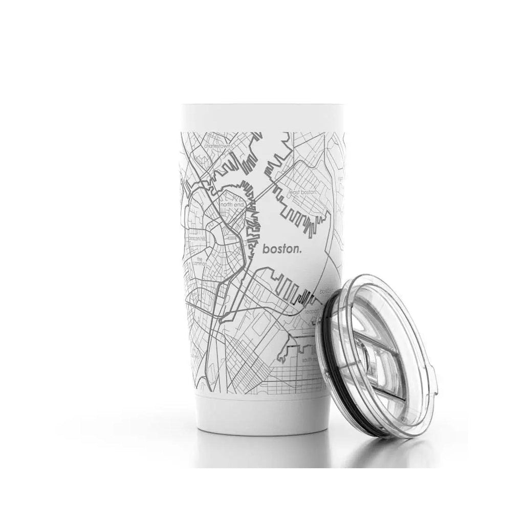 Boston Map 20 Oz Insulated Pint Tumbler