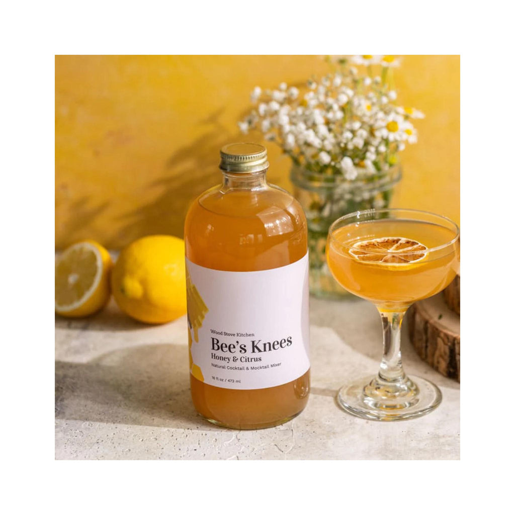 Wood Stove Kitchen Cocktail Mixers - in use