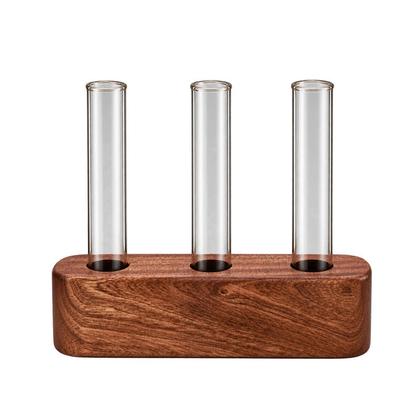 The Wooden Board Wooden Flower Holders - 3 Hole