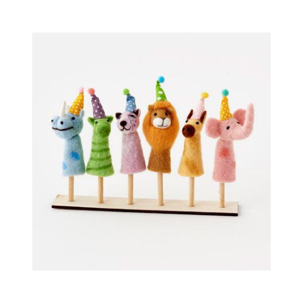 Animal Party Finger Puppets