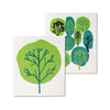 Swedish Dishcloth Sets - Green Trees