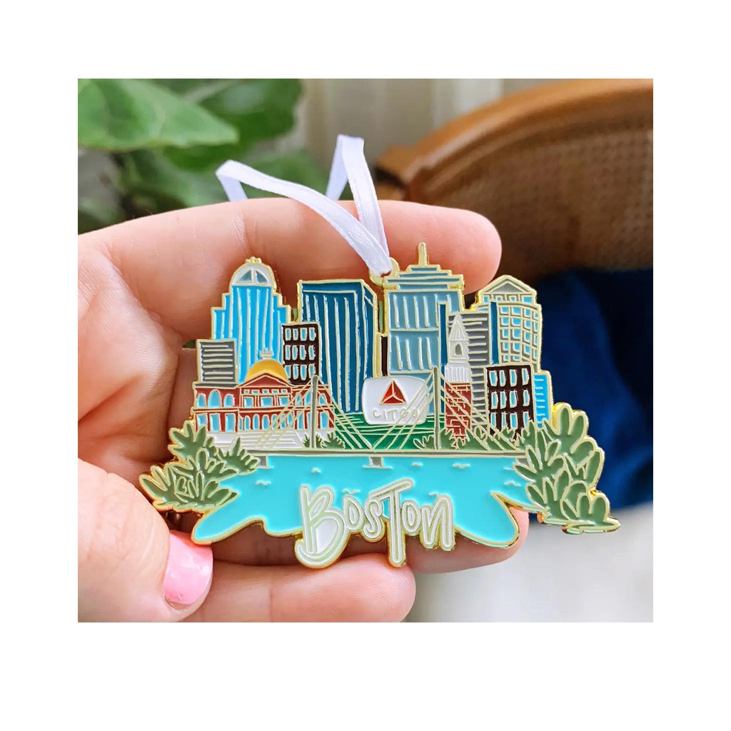 Boston Skyline Ornament