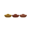 Stoneware Taper Candle Holders