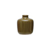 Mini Stoneware Bud Vases - Small Olive