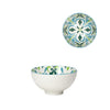 Kiri Porcelain Bowl - Teal Filigree - Small