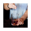 Professional Crystal Mixing Glass - 17 oz - in use