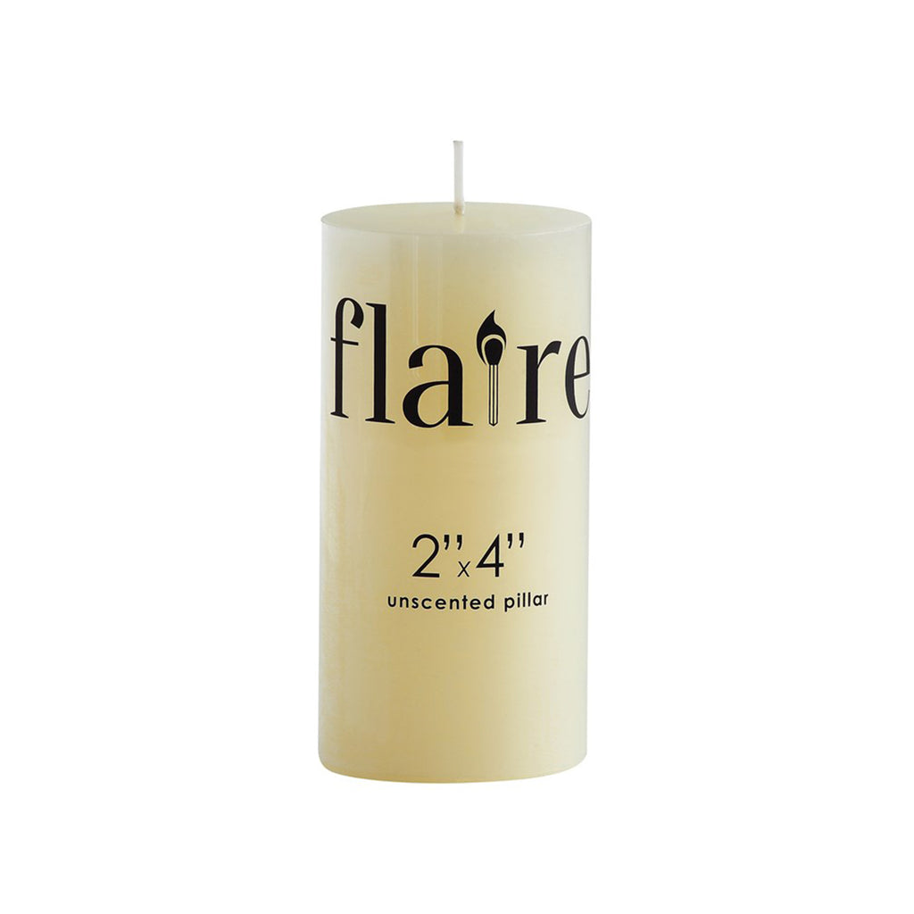 Unscented Pillar Candle - 2" x 4"