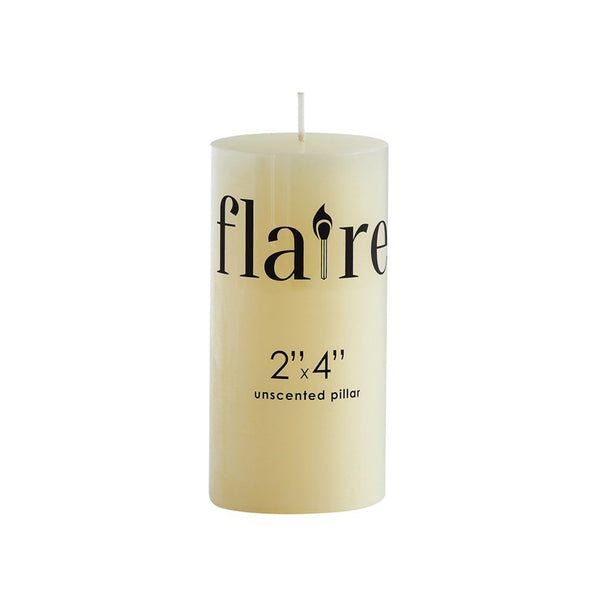Unscented Pillar Candle - 2" x 4"