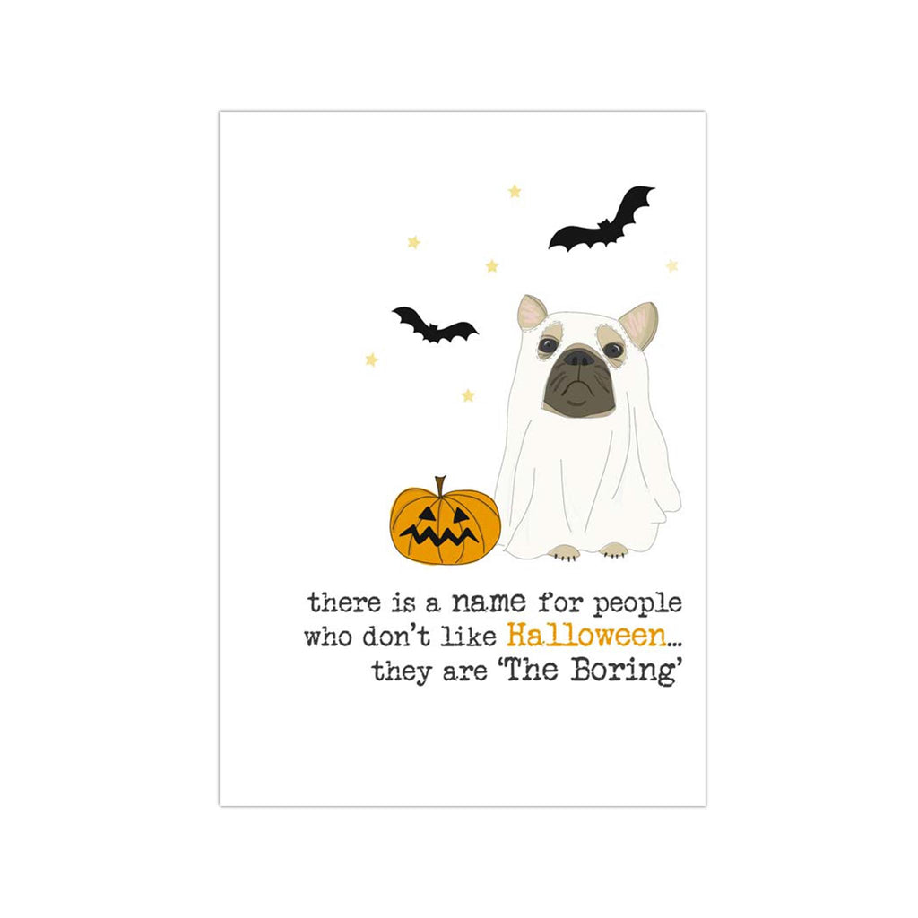 Halloween Card: The Boring