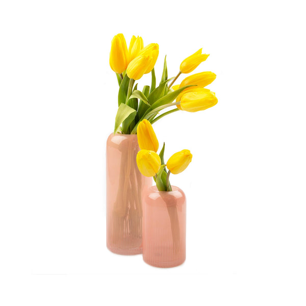 Bubble Gum Glass Vases
