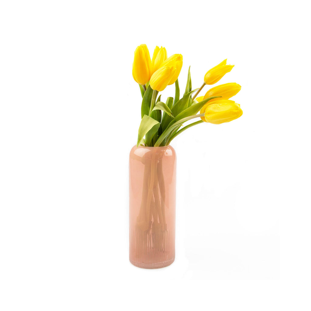 Bubble Gum Glass Vases - Tall