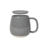 Lidded Tinted Stoneware Mugs - Shadow