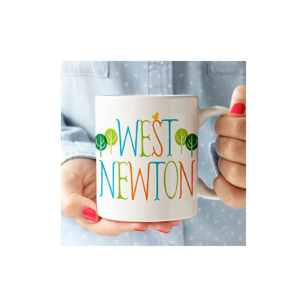 West Newton, MA Mug
