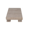 Travertine Footed Serving Board