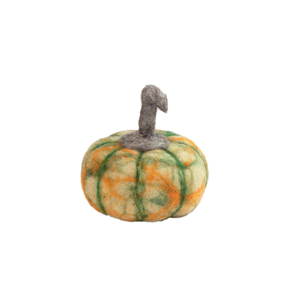 Felt Pumpkin Cushaws - Small