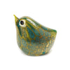 Murano Glass Little Bird Collection - Green Bird of Prosperity