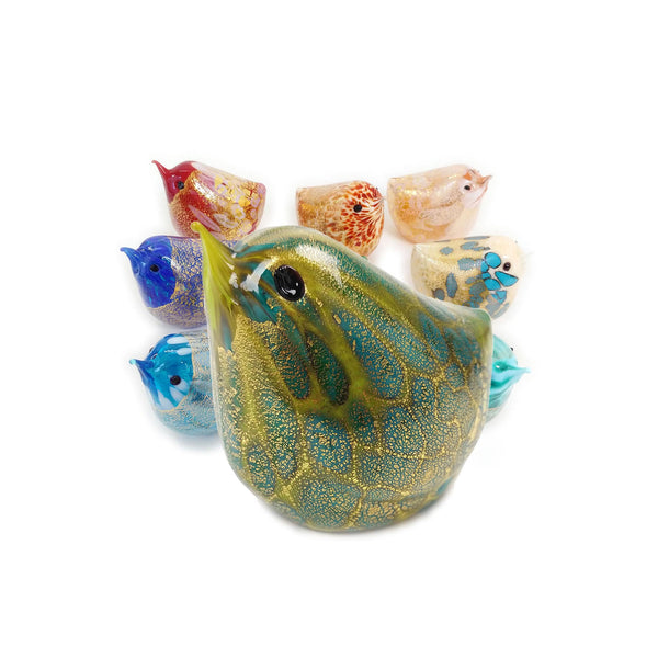 Murano Glass Little Bird Collection