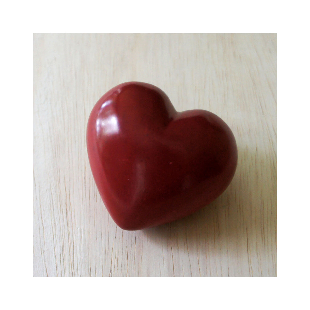 Soapstone Large Heart Paperweight