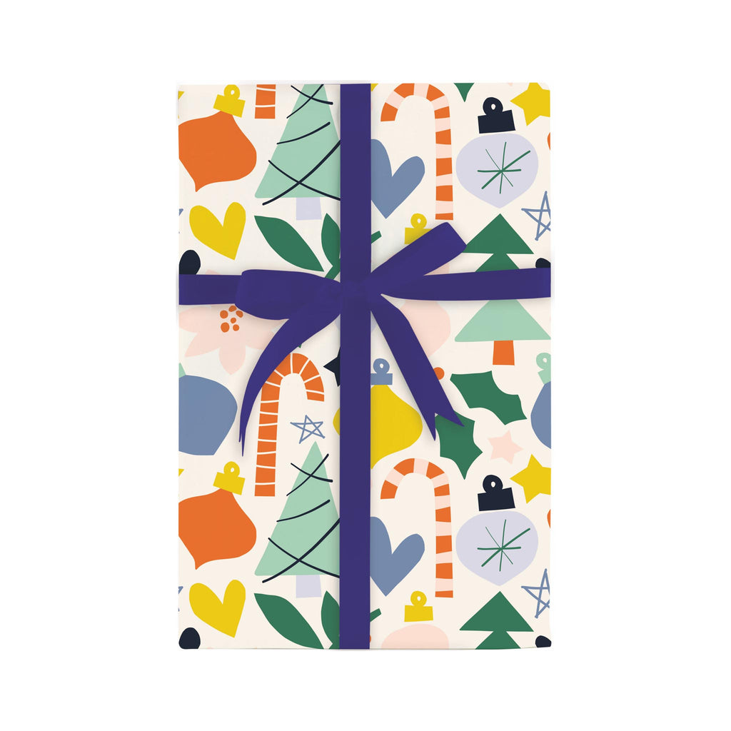 Design Design Holiday Wrap - Rainbow Christmas Icons
