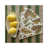 Autumn Leaves Guest Napkins - on table