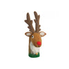 Felt Holiday Bottle Toppers - Reindeer