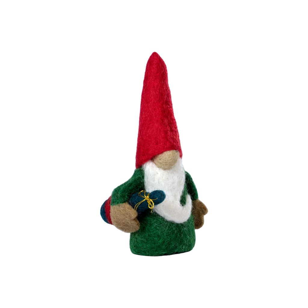 Felt Holiday Bottle Toppers - Gnome