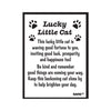 Good Fortune Cat Charms - card