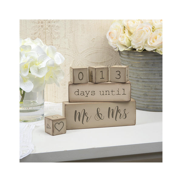Mr. & Mrs. Countdown Calendar