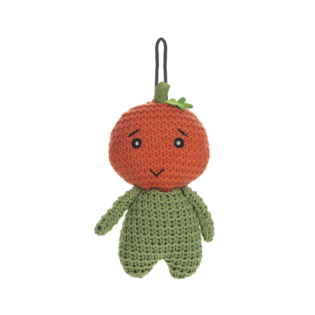 Crocheted Halloween Ornaments - Pumpkin