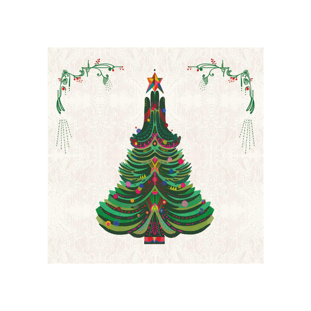 Tree Graphique Beverage Napkins