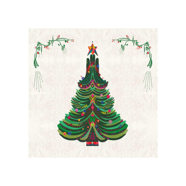 Tree Graphique Beverage Napkins