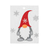 Swedish Dishcloths - Holiday - Gnome with Snowflakes