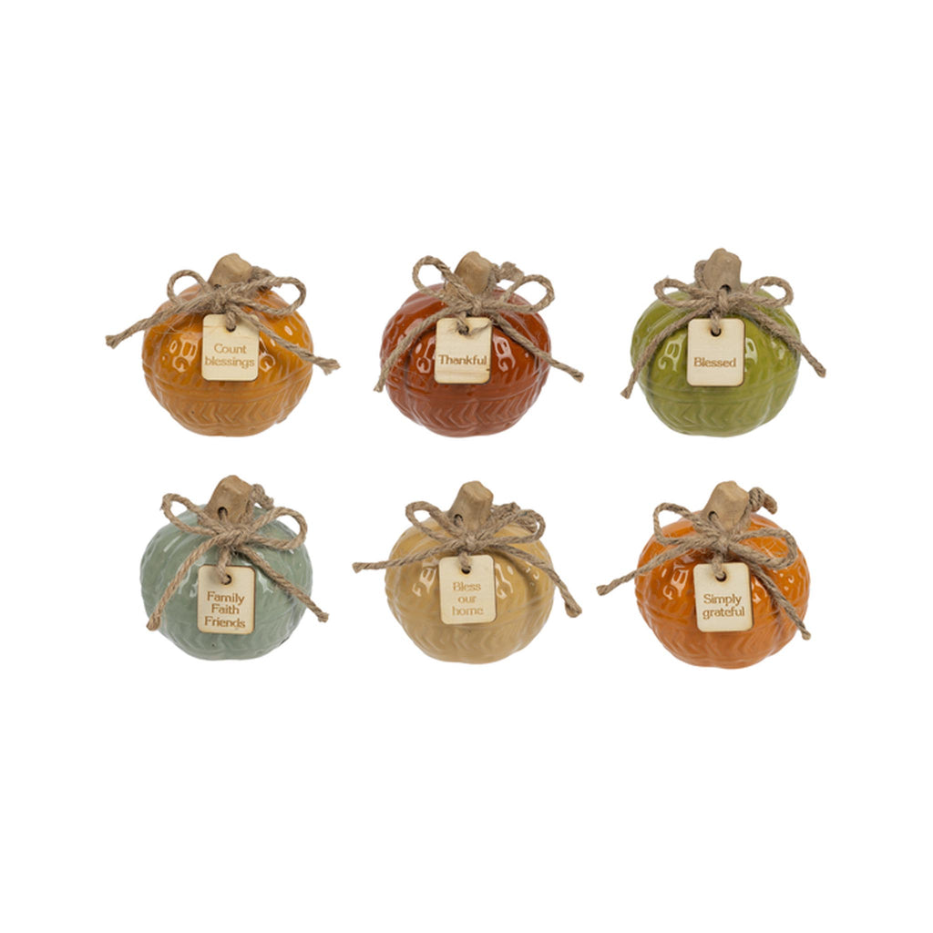 Mini Ceramic Pumpkins