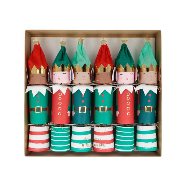Festive Elf Crackers - Large