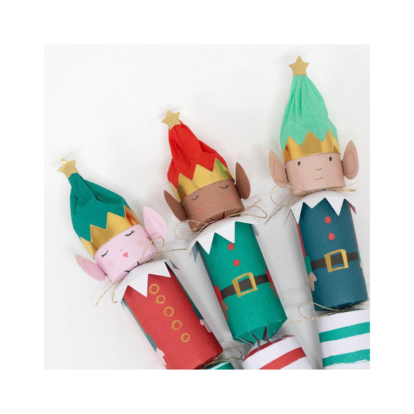 Festive Elf Crackers - Large