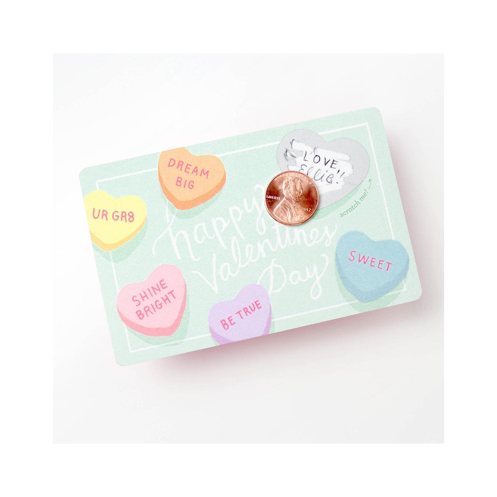 Sweetheart Valentine's Scratch off Cards- scratch off