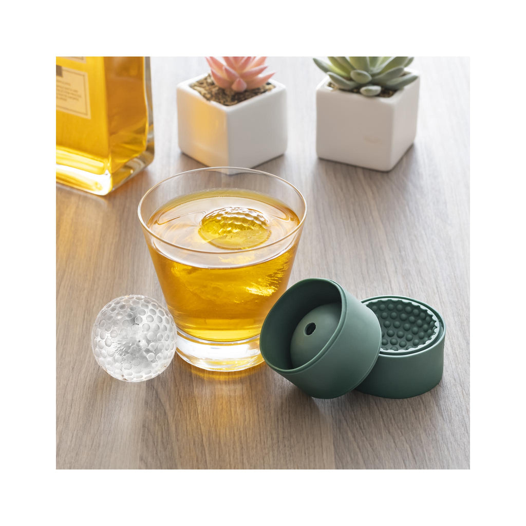 Golf Ball Ice Ball Molds - in use