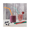 Reusable Silicone Straws - Smoothie - in use