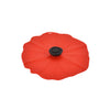 Silicone Floral Drink Covers Set of 2 - Poppy