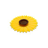 Silicone Floral Drink Covers Set of 2 - Sunflower