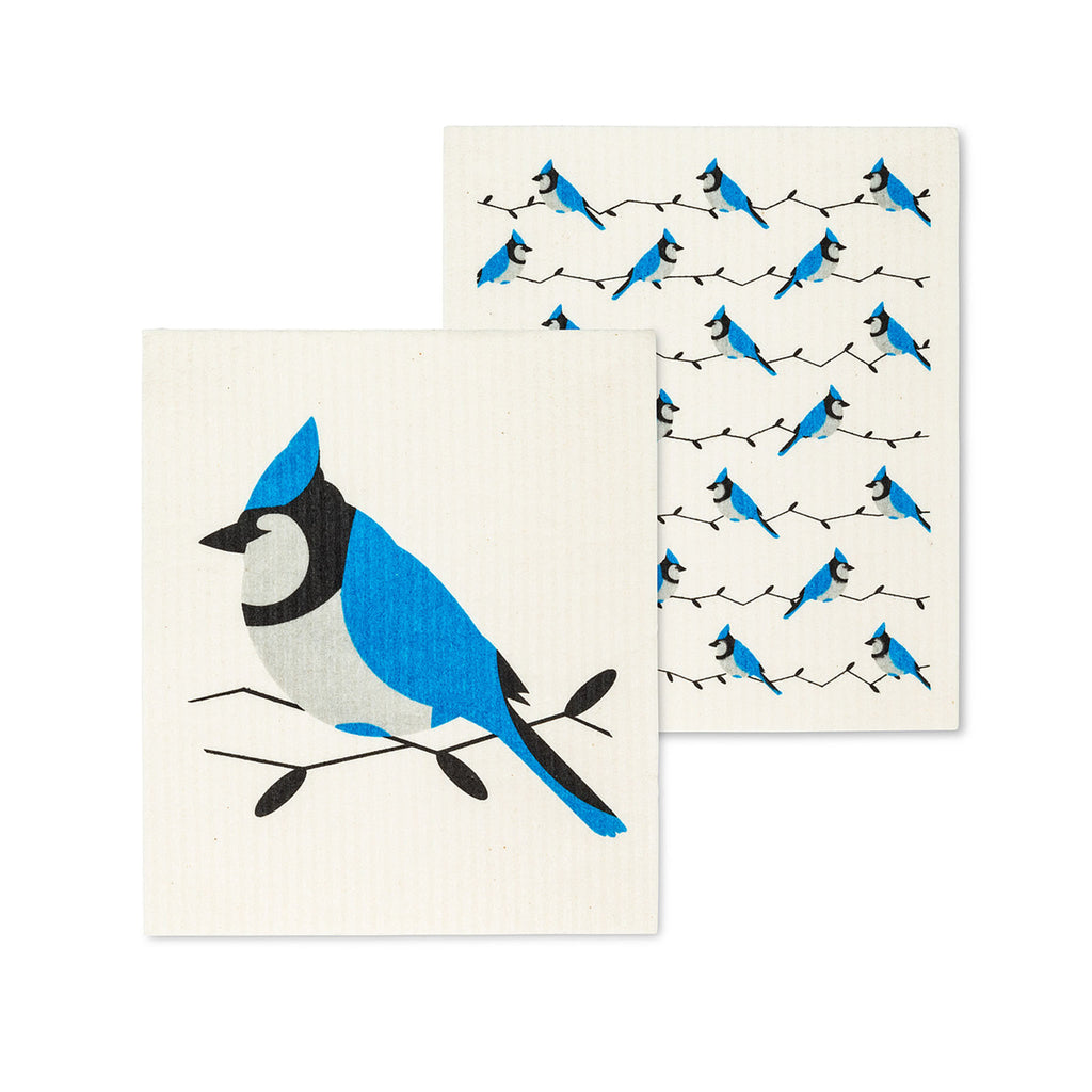 Swedish Dishcloth Set- Blue Jay