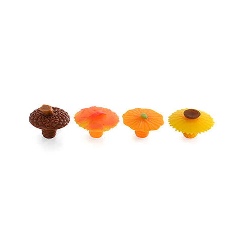 Silicone Bulb Bottle Stoppers - Autumnal
